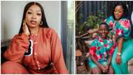 BBNaija star Jackie B melts hearts as she rocks matching outfit with son Nathan