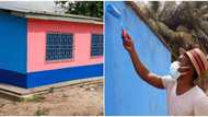 Govt teacher uses his salary to repair dilapitated school building, spends over N800k on everything