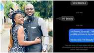 Nigerian man shares Facebook DM he got from a stranger after changing profile picture to his wife's own