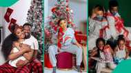 Tonto Dikeh, Williams Uchemba, others celebrate Christmas with adorable family photos, fans gush