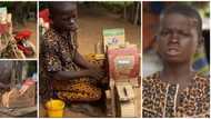 My mum buys foodstuffs with money people give me; Nigerian boy who built ATM machine with carton says in video