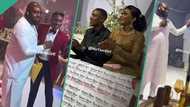 Nigerian couple jubilates after getting N200 million gift on wedding day, video goes viral