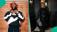 Man invades Burna Boy's mum's closet, flaunts her N3.9m designer bags: "She never misses it"