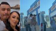 "Bluetooth ready to pair": Lady jumps on husband who spent years in prison, video stirs emotions