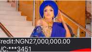 All na still lies: Reactions as Bobrisky flaunts N27m credit alert, blog tries to investigate his sponsors