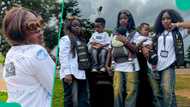 Group of mothers celebrate sign-out day in style with their little children, pictures trend online