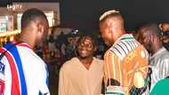 Fans in awe as Victor Osimhen scores 4 goals playing with Obafemi Martins in Lagos, video