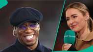 Ian Wright praised for quick reaction that saved Laura Woods during England vs Ghana game