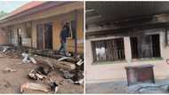 Unknown gunmen attack INEC office, electoral umpire releases video