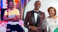 "How she pulled this is a mystery": Lateef Adedimeji gets 40 gifts from Mo Bimpe on his 40th b'day