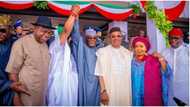 Atiku, Okowa, PDP campaign council, powerful govs hail Adeleke on inauguration