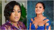 “I’m coming for you soon”: Fans excited as actress Toyin Abraham shows love to BBN star Phyna on social media