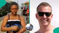Ghanaian woman trends after rejecting Russian man’s romantic request, video generates buzz