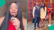 On her last day in UK, lady pens emotional message as she leaves with her family after 6 years