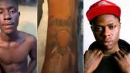 Man draws tattoo of Mohbad's name 'Imole' on his hand, video stirs emotions