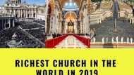 Which is the richest church in the world in 2019?