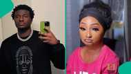 Drama as Nastyblaq goes on boat cruise with Aunty Ramota, calls her his babe: “This Na Aqua Love”