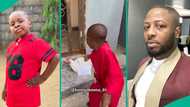 Sabinus' protege Funny Emma gifts Tunde Ednut chicken for b'day: "Men mount abi na pikin mount?"