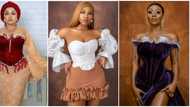 Corset that body: Mercy Aigbe, Tacha, others jump on the alluring fashion trend