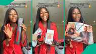 Lady shows off gifts she got after paying ₦25,000 as Aso-Ebi lady at wedding