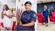 Beautiful female lawyer celebrates joining the Nigerian police force, vows to use portfolio for a good course