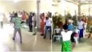 Viral video of church members praying and armed with different weapons to attack principalities cause stir