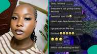 Bride-to-be laments in viral WhatsApp chat as ladies decline joining her asoebi team: "I am tired"