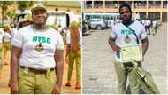 "To Serve This Country No Easy": NYSC Member Loses Weight After a Year, Photos of Body Transformation Go Viral