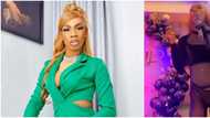 Is that his manhood showing? James Brown sparks reactions as he rocks pant and bra style outfit to event