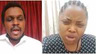 Don't ever call yourself my father: Juliana 'Toyo Baby' Olayode bashes Pastor Timi Adigun in new video