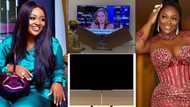 Video shows luxurious interior of Jackie Appiah's expensive mansion, actress' TV costs almost N10m