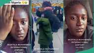 Nigerian lady sheds tears as she moves to Canada, video of her weeping raises questions