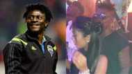 Super Eagles legend Obafemi Martins shuts down club to celebrate wife's birthday