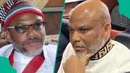 BREAKING: Court convicts Nnamdi Kanu on 7 terrorism charges