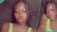 Young lady sends WhatsApp message to her friend complaining about UTME questions