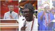 "Kings worshiping King of kings": Reaction trail video of Yoruba monarchs at RCCG Redemption Camp