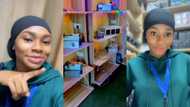 "Steady Income": Nigerian lady shares her joy after buying machine that earns her N5000 without doing anything