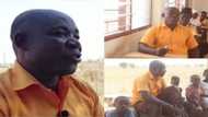 47-year-old father of 10 starts school for the first time in his life, spotted taking BECE in uniform