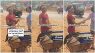 "Too young": Girl who dropped out of school to take care of sick mum gets N10k from stranger in viral video