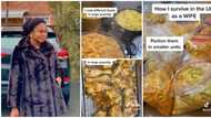 "My trick": Married Nigerian lady in UK shares how she survives by breaking her food into smaller units