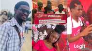 With "Afro heartbeat" hairstyle, LASPOLY male student floors female stylists, emerges winner, earns N50k