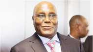 Just in: Powerful chieftains, PDP leaders, members troop out to receive Atiku at Lagos airport