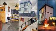Beautiful house built on a truck wows people, it has comfortable living room, daily rent is N34k