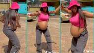 "How did you get so lucky?" Pregnant woman without stretch marks, swollen legs, dances in video