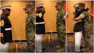 Emotional moment father cries as he salutes his son who just became a US soldier, video stirs reactions