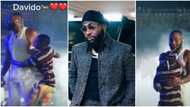 "OBO is so humble": Moment young boy ran on stage to hug Davido during Timeless concert trends