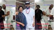 “Flexing mum”: A funny skit of Yul Edochie teaching his mum how to do the Kizz Daniel’s cough dance trends