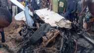 BREAKING: Tension as plane crashes in Lagos capital, Ikeja