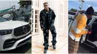 Zanku with para mood: Zlatan Ibile splashes over N60 million on new Mercedes Benz GLE 53 (AMG), plus video