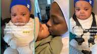"We're obsessed with each other": Baby in tears as mum returns after 1 day apart, video trends